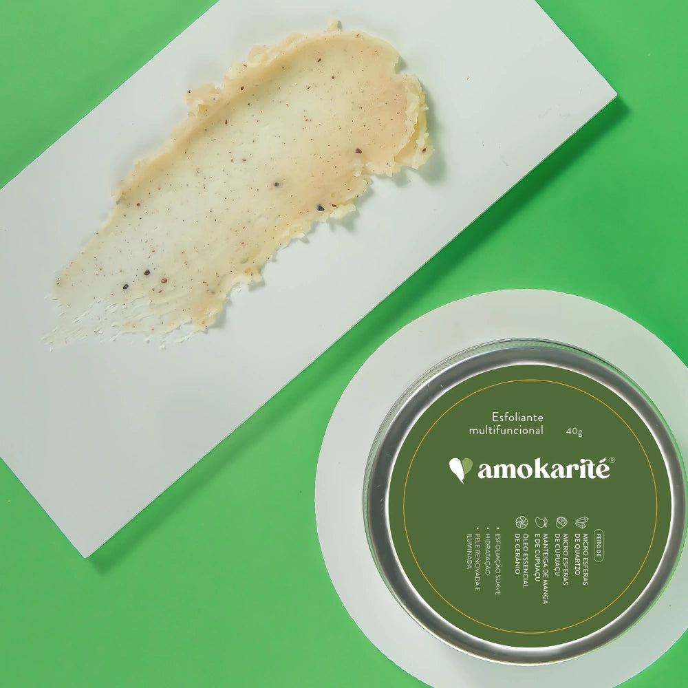 Esfoliante Multifuncional AmoKarite Natural Vegano Skincare