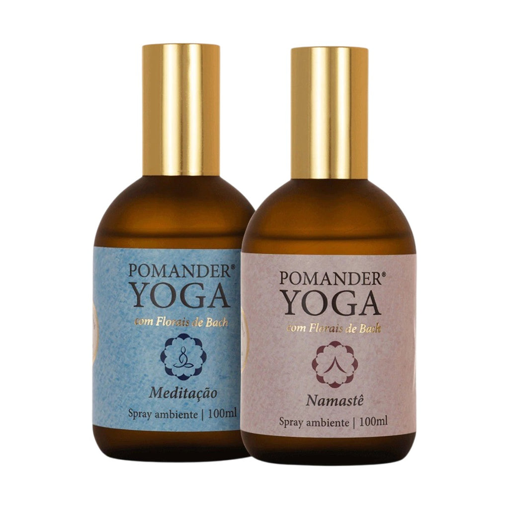 Kit  Pomander Yoga Meditação + Yoga Namastê Spray Ambiente 100ml