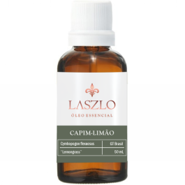 Laszlo Óleo Essencial Capim-Limão GT Brasil 100% Puro 50ml