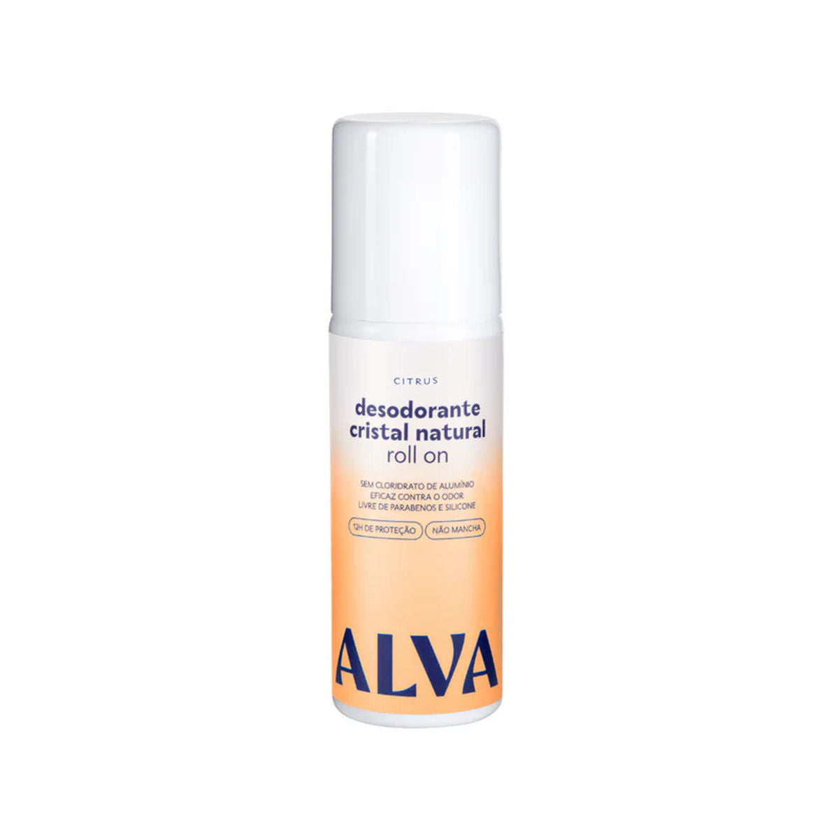 Desodorante Roll-on Cristal Natural Citrus Vegano 70ml Alva
