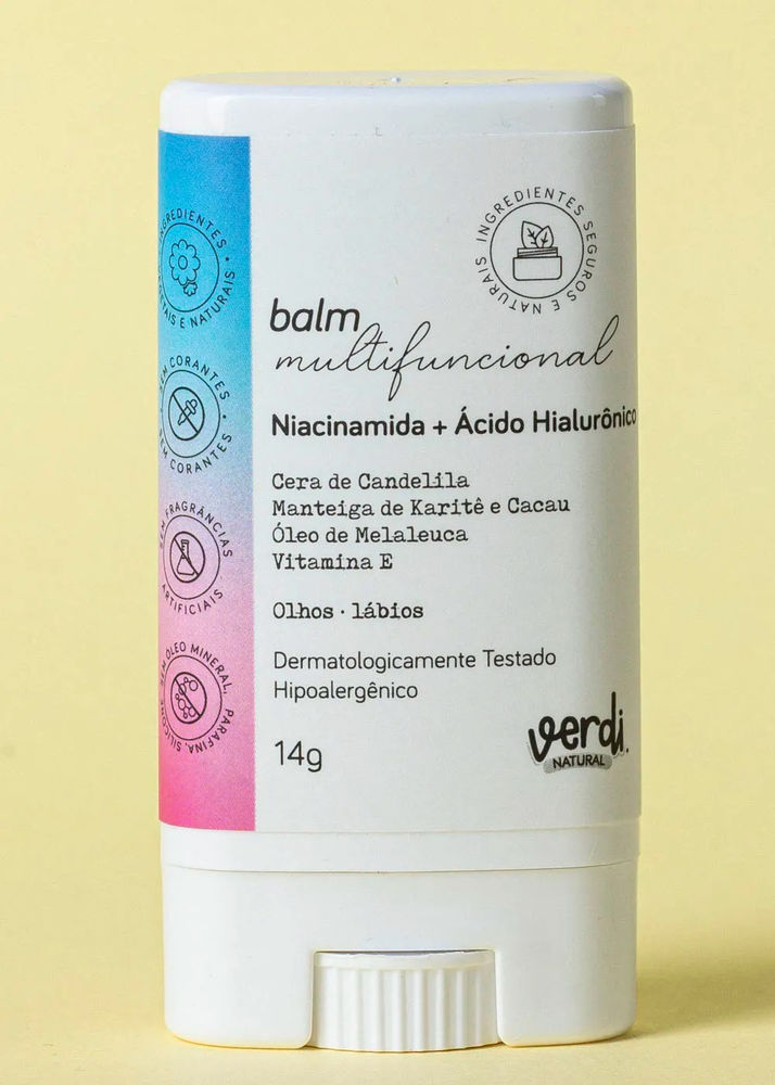 Balm Multifuncional Olhos e Boca 14g - Verdi Natural