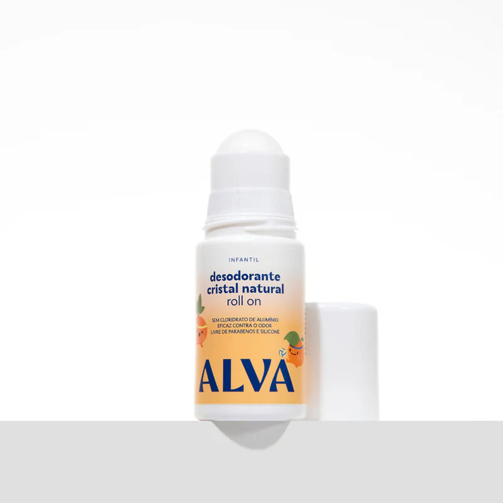 Desodorante Roll-on Infantil Laranja Doce 50ml Alva