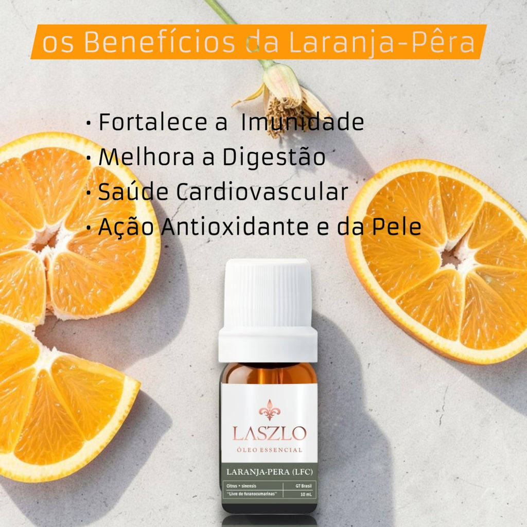 Óleo Essencial Laranja-Pêra LFC GT Brasil Laszlo 10ml