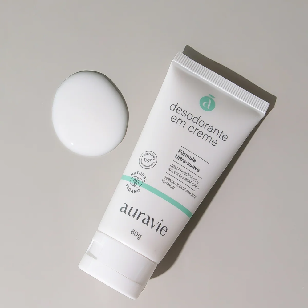 Desodorante em creme adulto - 60g Auravie