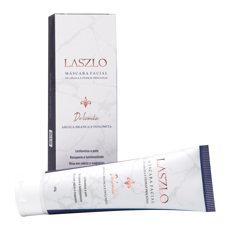 Máscara Facial Dolomita Branca 60g