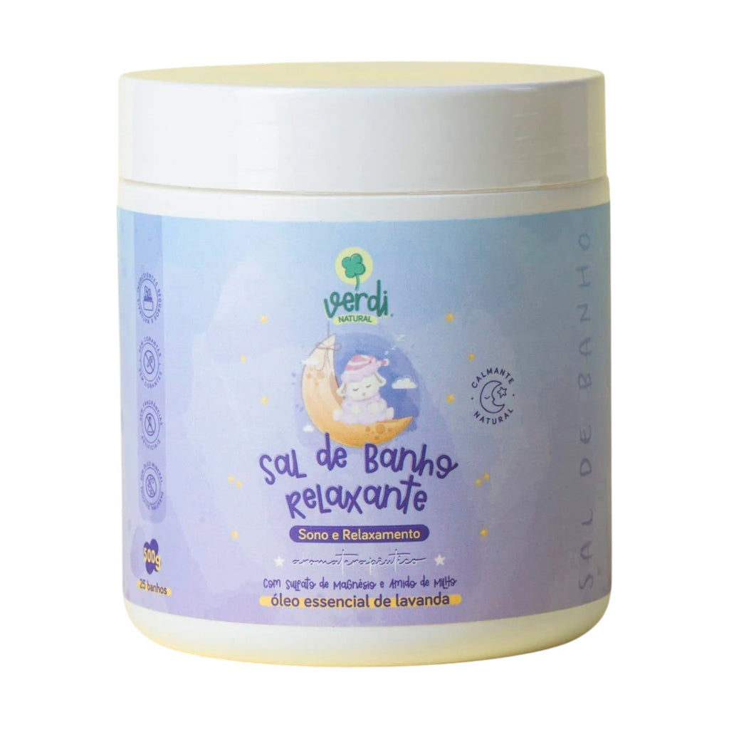 Sal de Banho Relaxante com Sal de Magnésio Verdi Natura 500ml