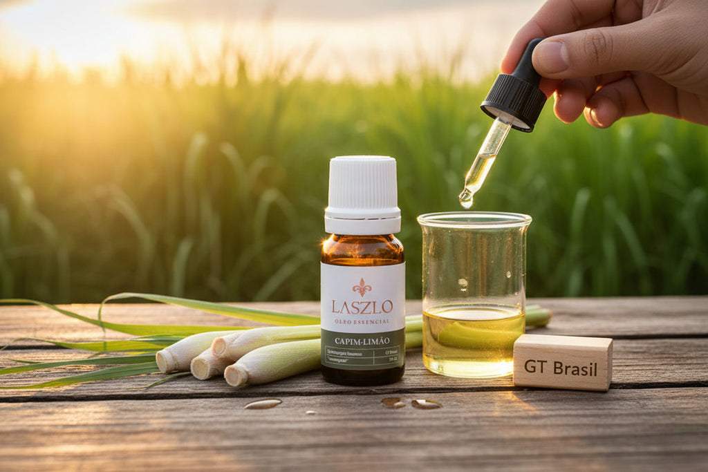 Óleo Essencial Capim-Limão GT Brasil Laszlo 10ml