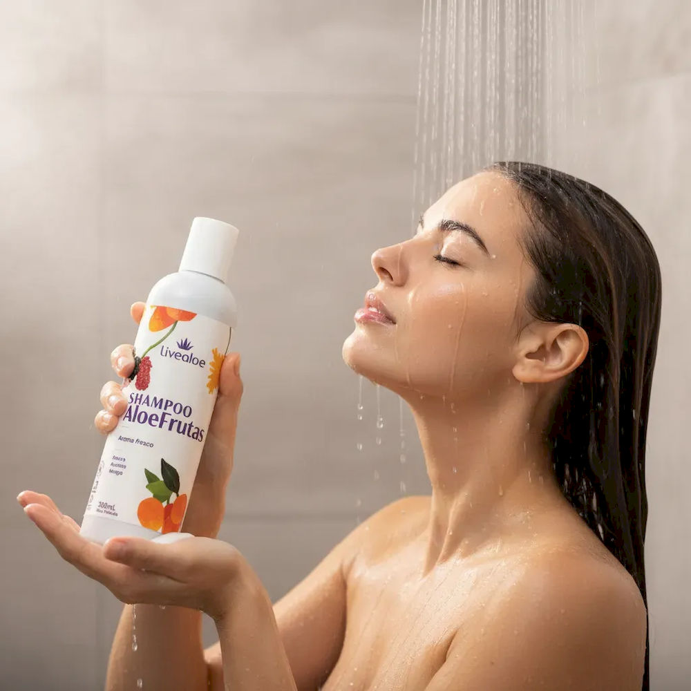 Shampoo Aloe Frutas Livealoe 300ml