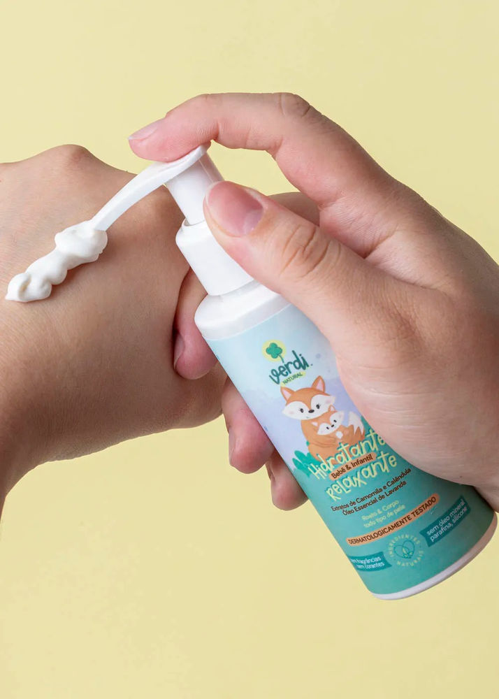 Hidratante para Bebê Relaxante Lavanda e Camomila 110g - Verdi