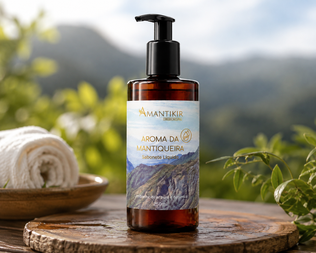 SABONETE LIQUIDO AROMA DA MANTIQUEIRA 250 ml - AMANTIKIR
