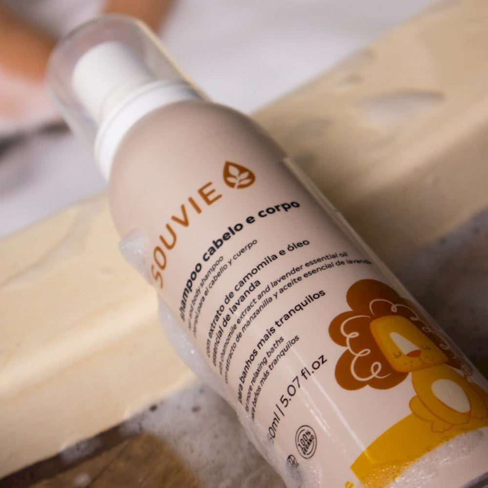 Shampoo Cabelo e Corpo Bebê 150ml - Souvie