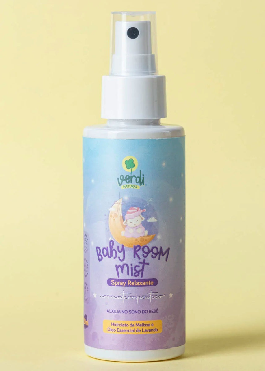 Baby Room Mist Spray Relaxante para Bebê com Lavanda e Melissa