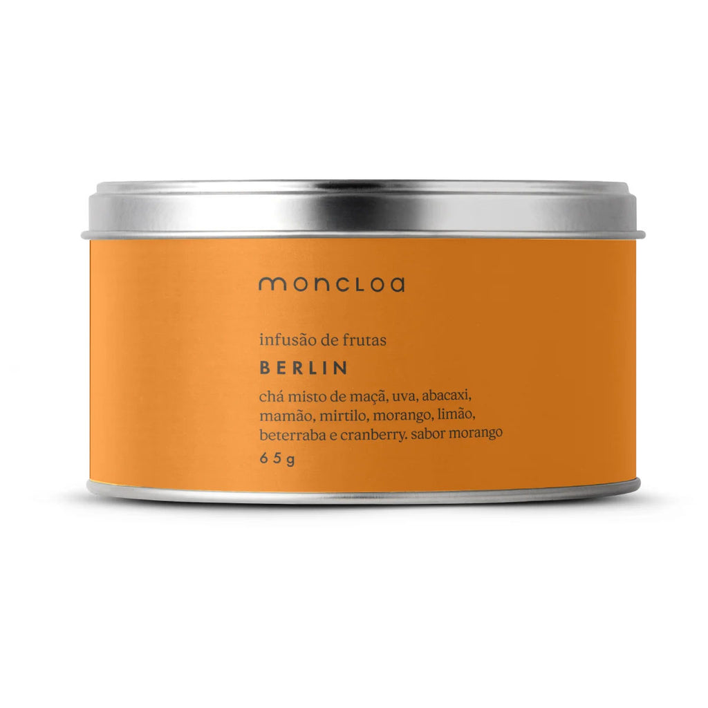 Chá Infusão de Frutas Berlin Moncloa Lata 65g