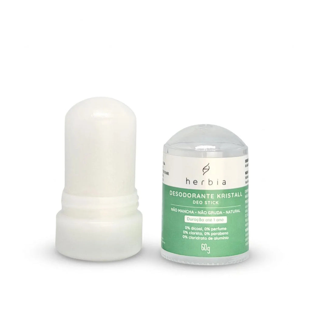 Herbia Kit Desodorante Cristal Stick 60g + Spray + Minibag