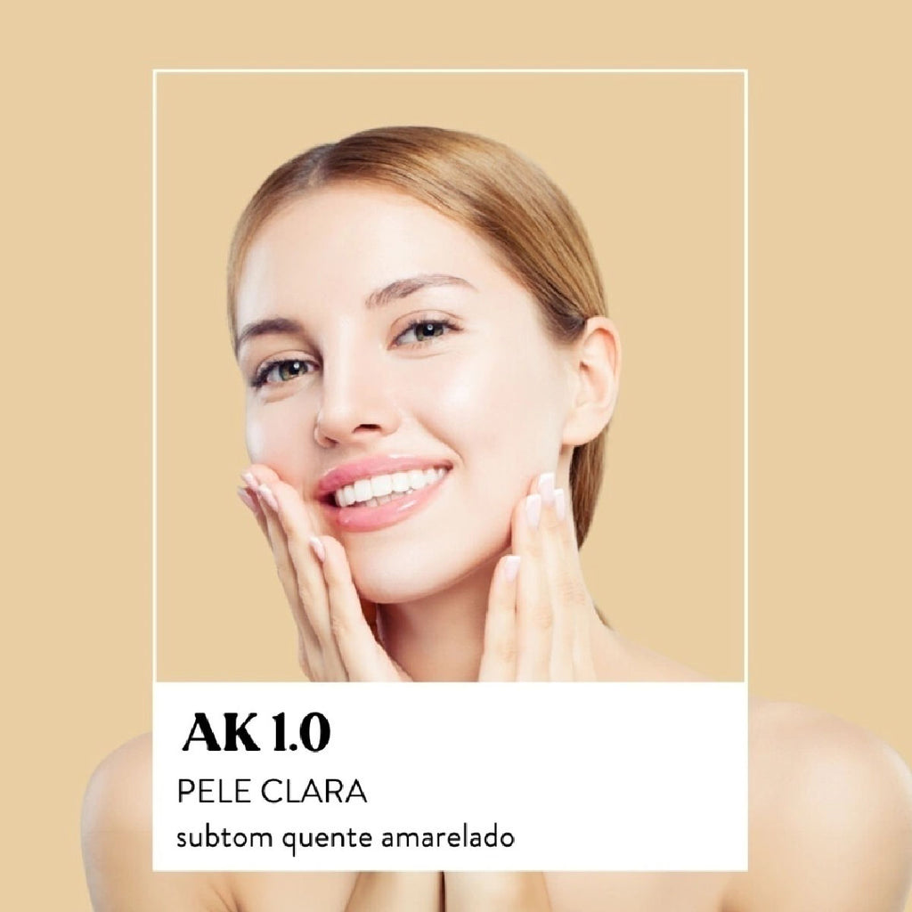 Base Sólida Multifuncional 3 em 1 Cor 1.0 - AmoKarité