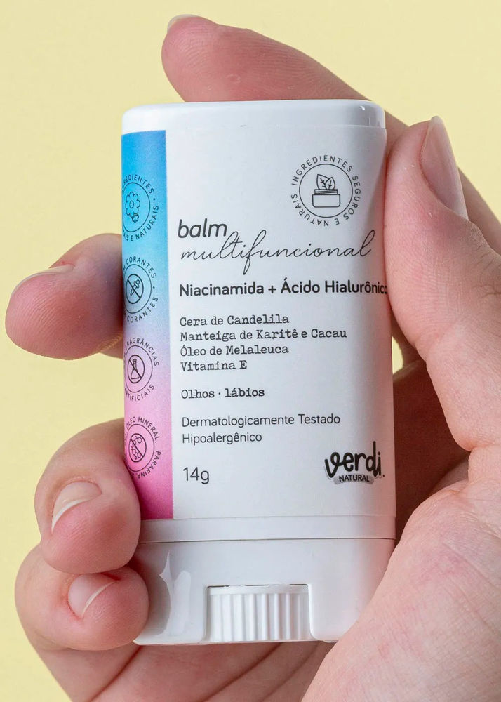 Balm Multifuncional Olhos e Boca 14g - Verdi Natural