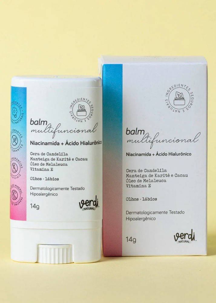 Balm Multifuncional Olhos e Boca 14g - Verdi Natural