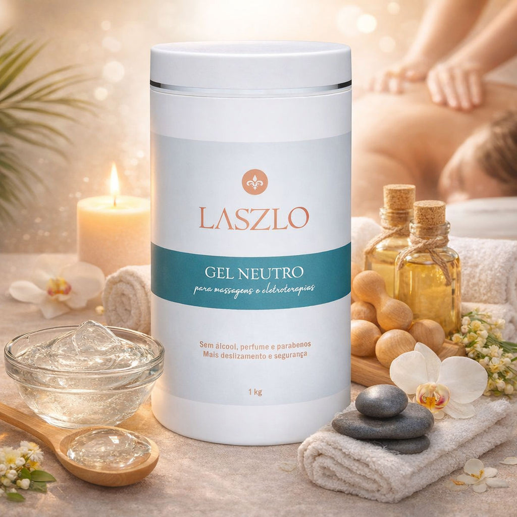 Gel Neutro Deslizante Para Massagem Laszlo 1 kg