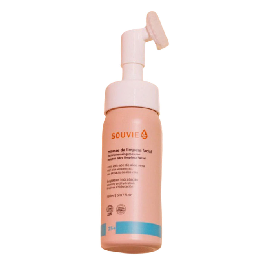 Mousse de Limpeza Facial 25+ Souvie 150ml