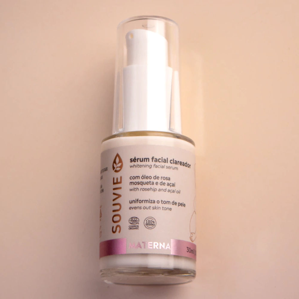 Sérum Facial Clareador Materna Souvie 30ml