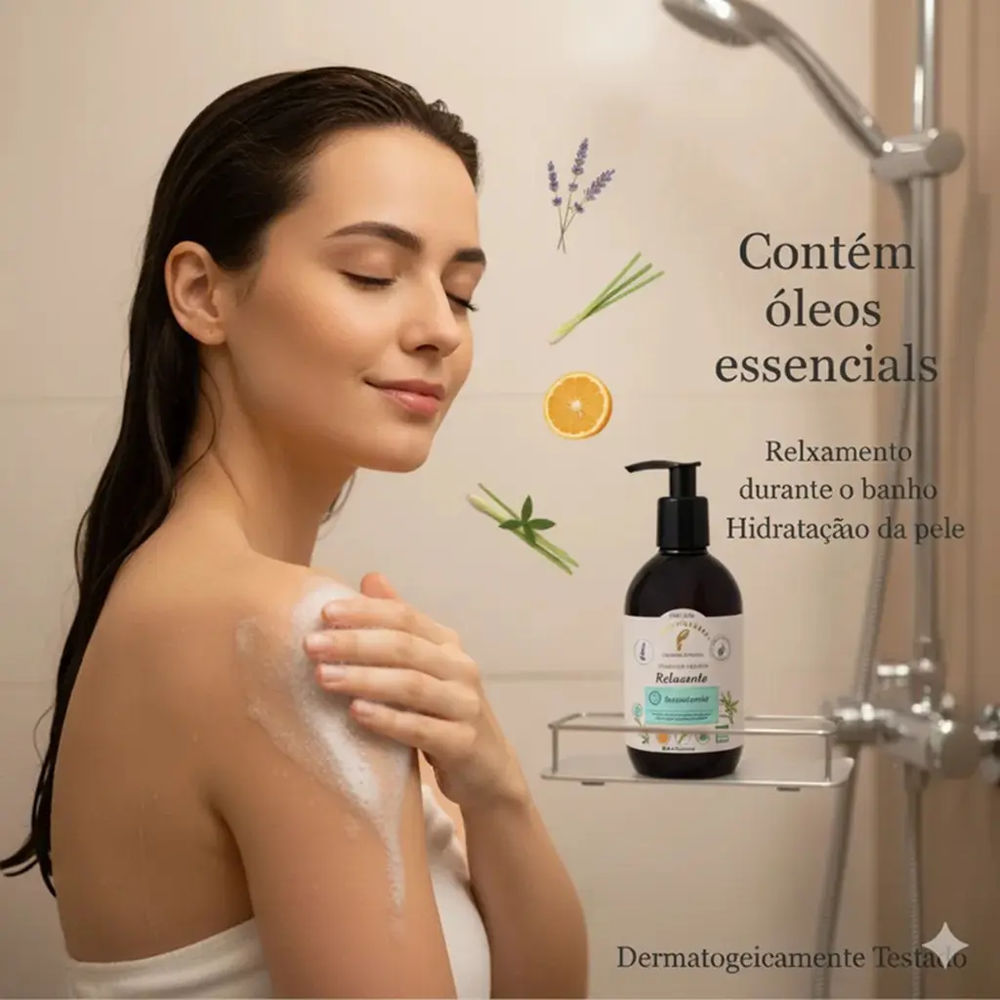 Sabonete Líquido Relaxante Aromatherapy 250ml - Via Aroma