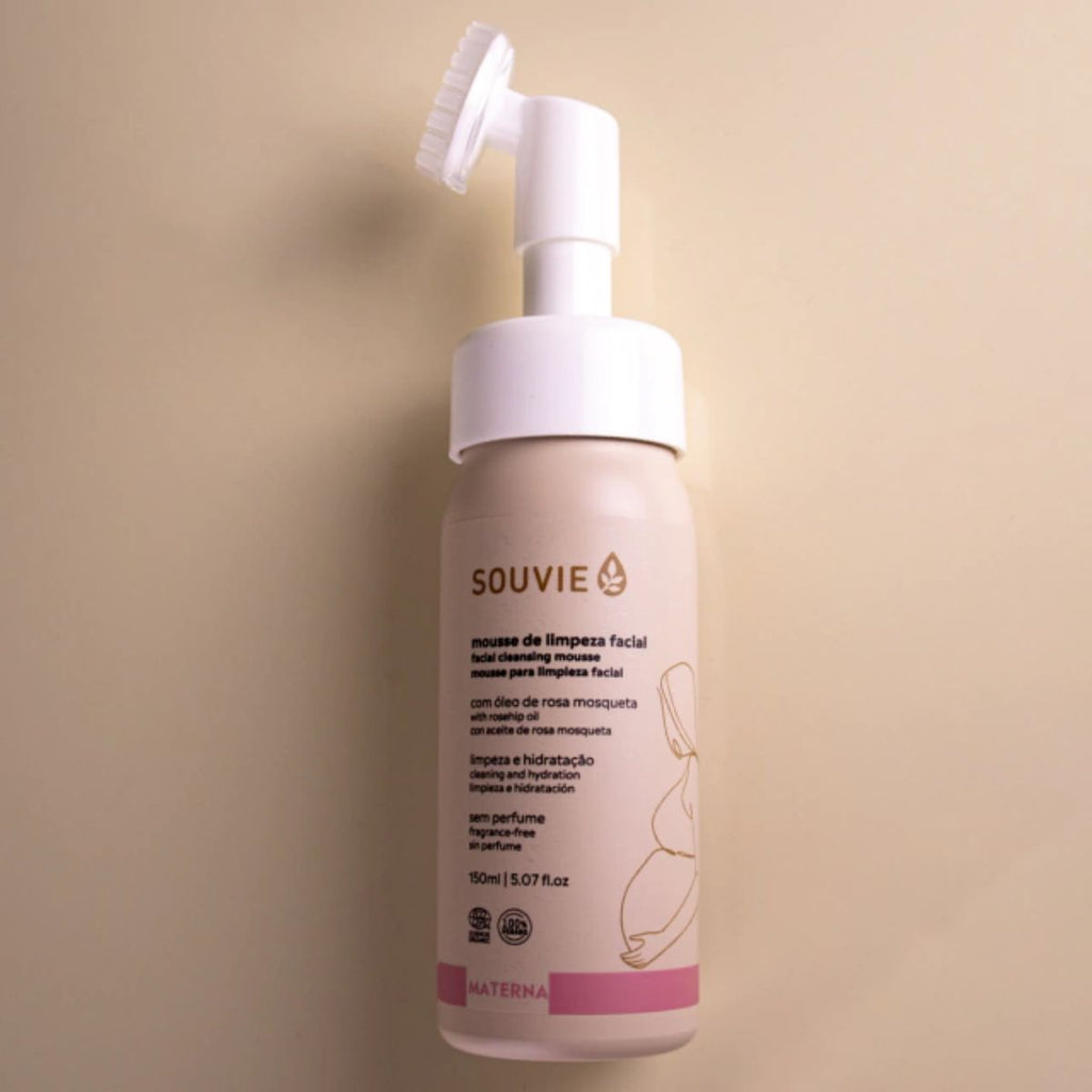 Mousse de Limpeza Facial Materna Souvie 150ml