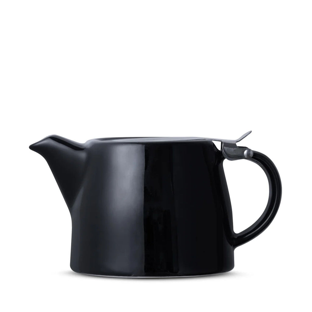 Bule de Chá de Cerâmica com Infusor Swift Duo Teapot Moncloa Preto 680ml