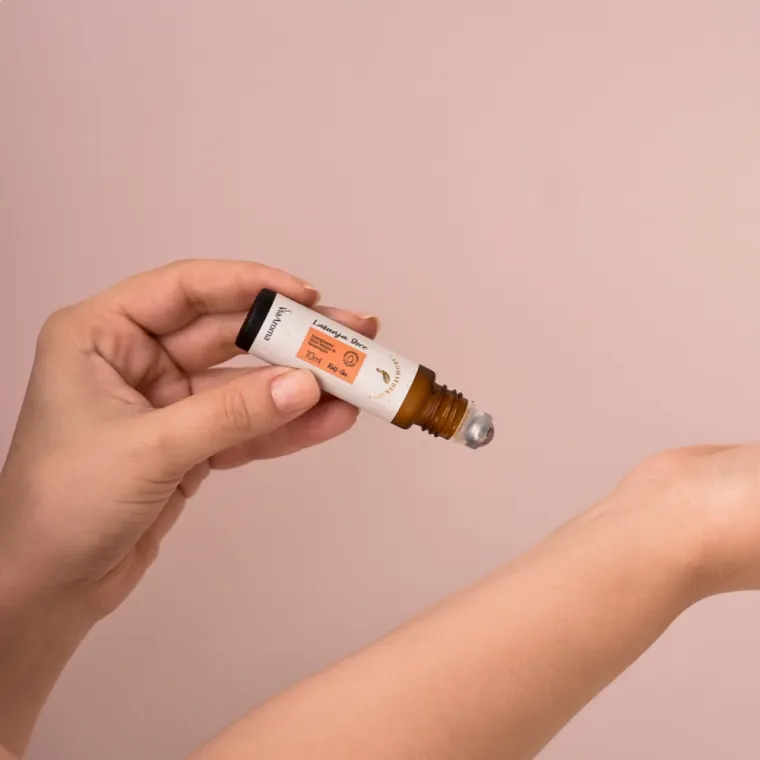 Roll-On Oleo Essencial Laranja Doce Via Aroma 10ml Pronto para Uso