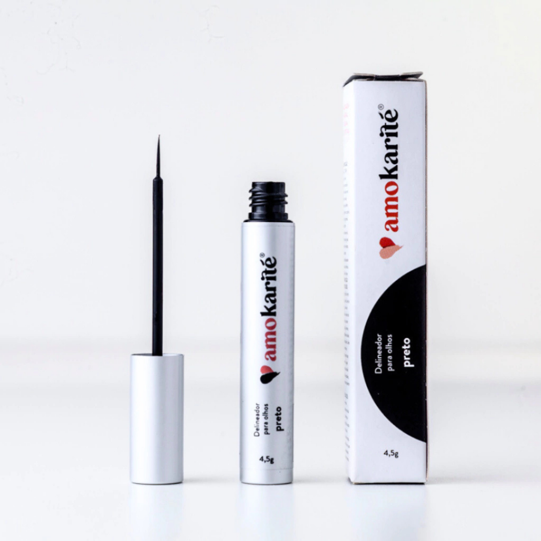 AmoKarité Delineador para Olhos Natural Vegano Preto 5g
