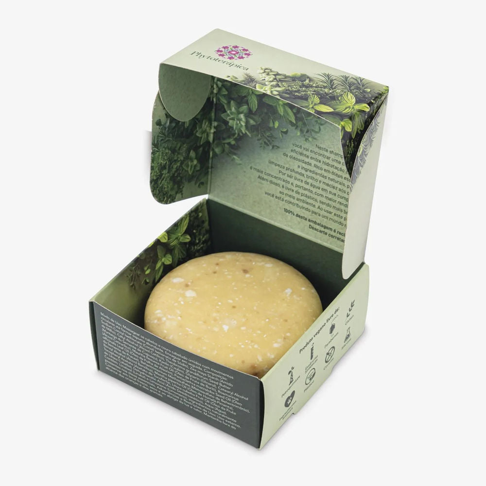 Shampoo em Barra Alecrim, Hortelã e Litsea Cubeba 70g - Phytoterápica
