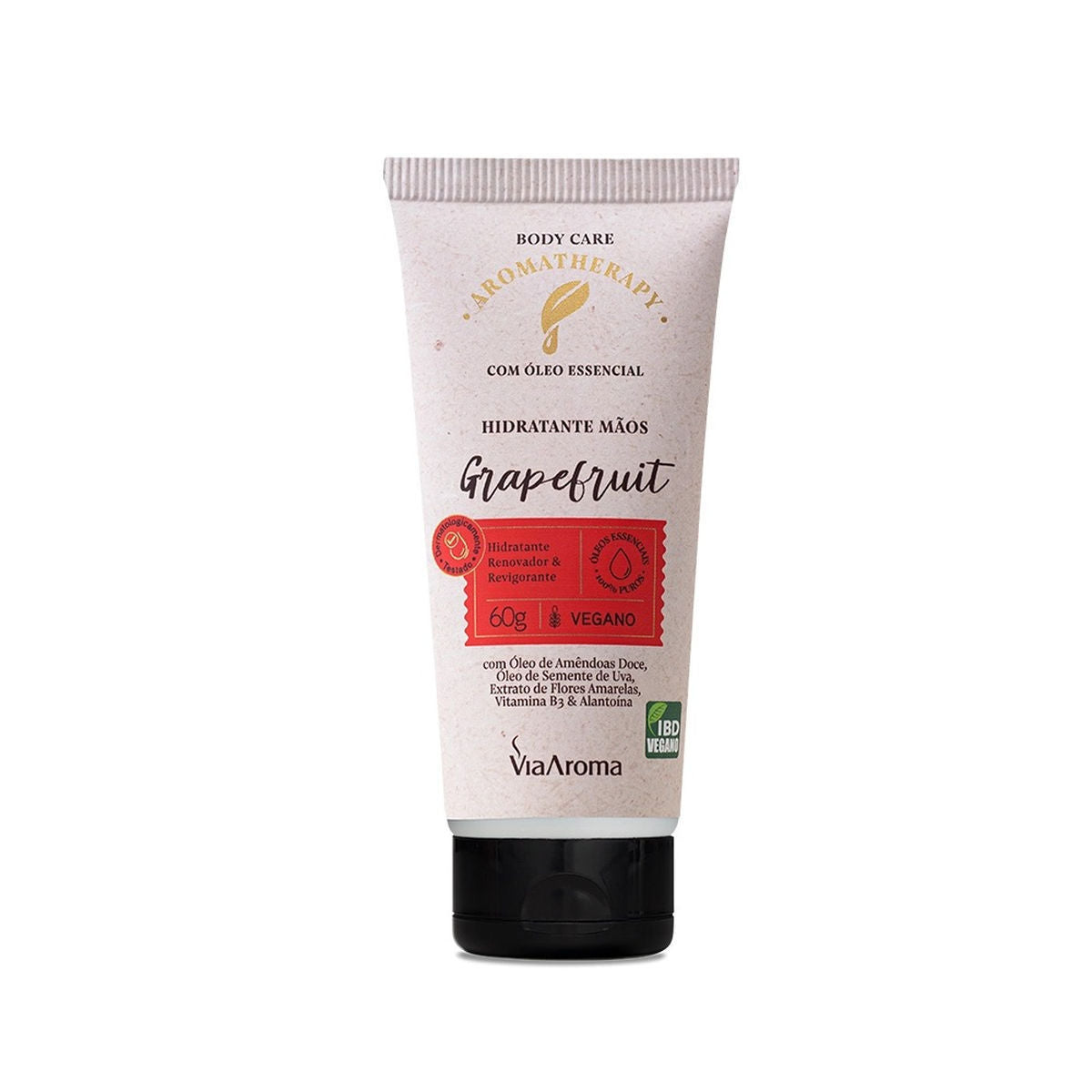 Hidratante Mãos Grapefruit Aromatherapy Via Aroma 60g