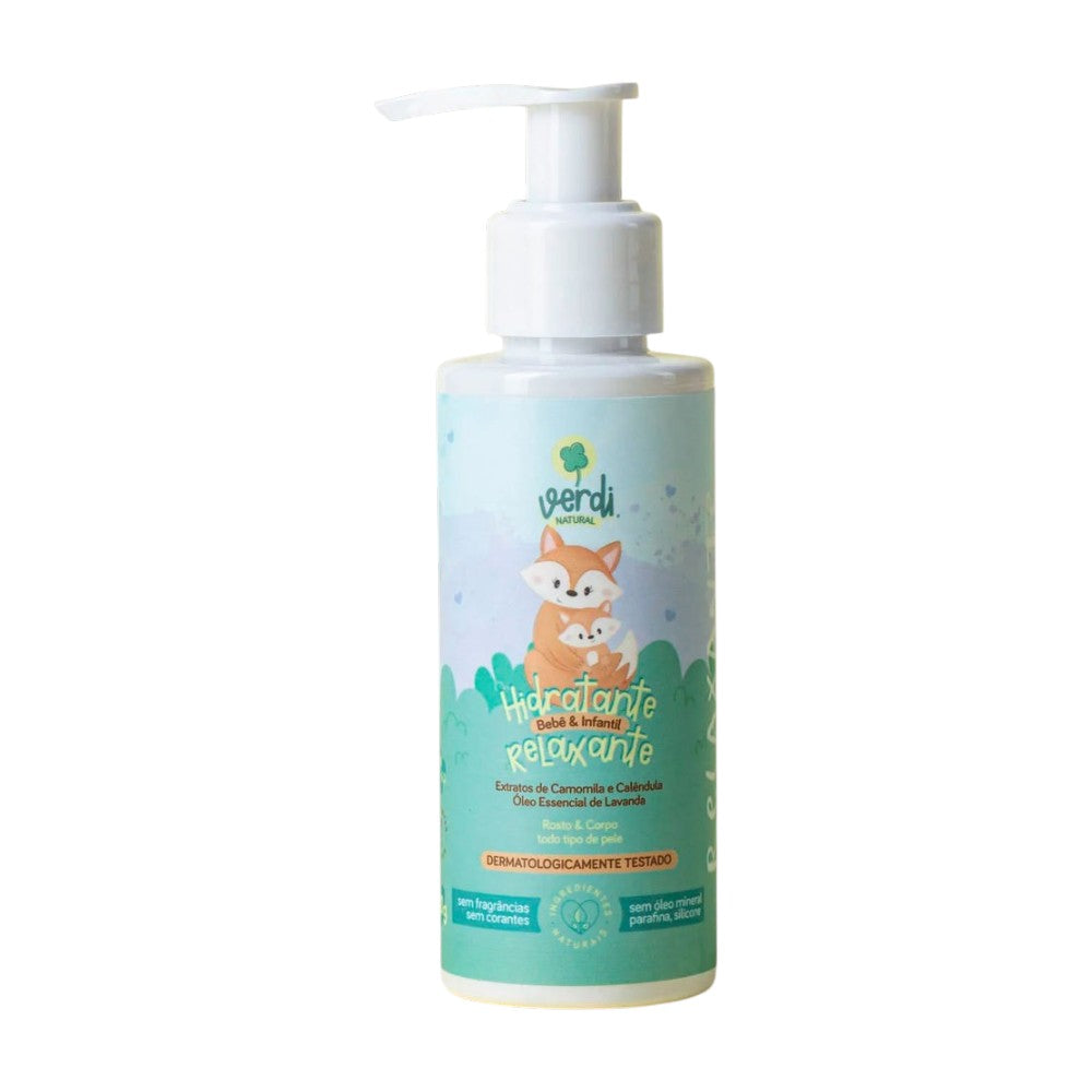 Hidratante para Bebê Relaxante Lavanda e Camomila 110g - Verdi