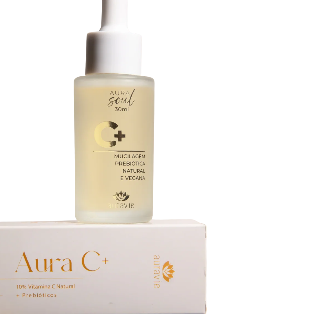 Serum Facial Solução de Vitamina C 10% Natural e Vegana 30ml