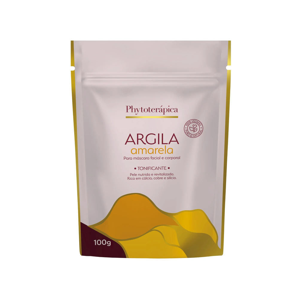 Argila Amarela 100g - Phytoterápica