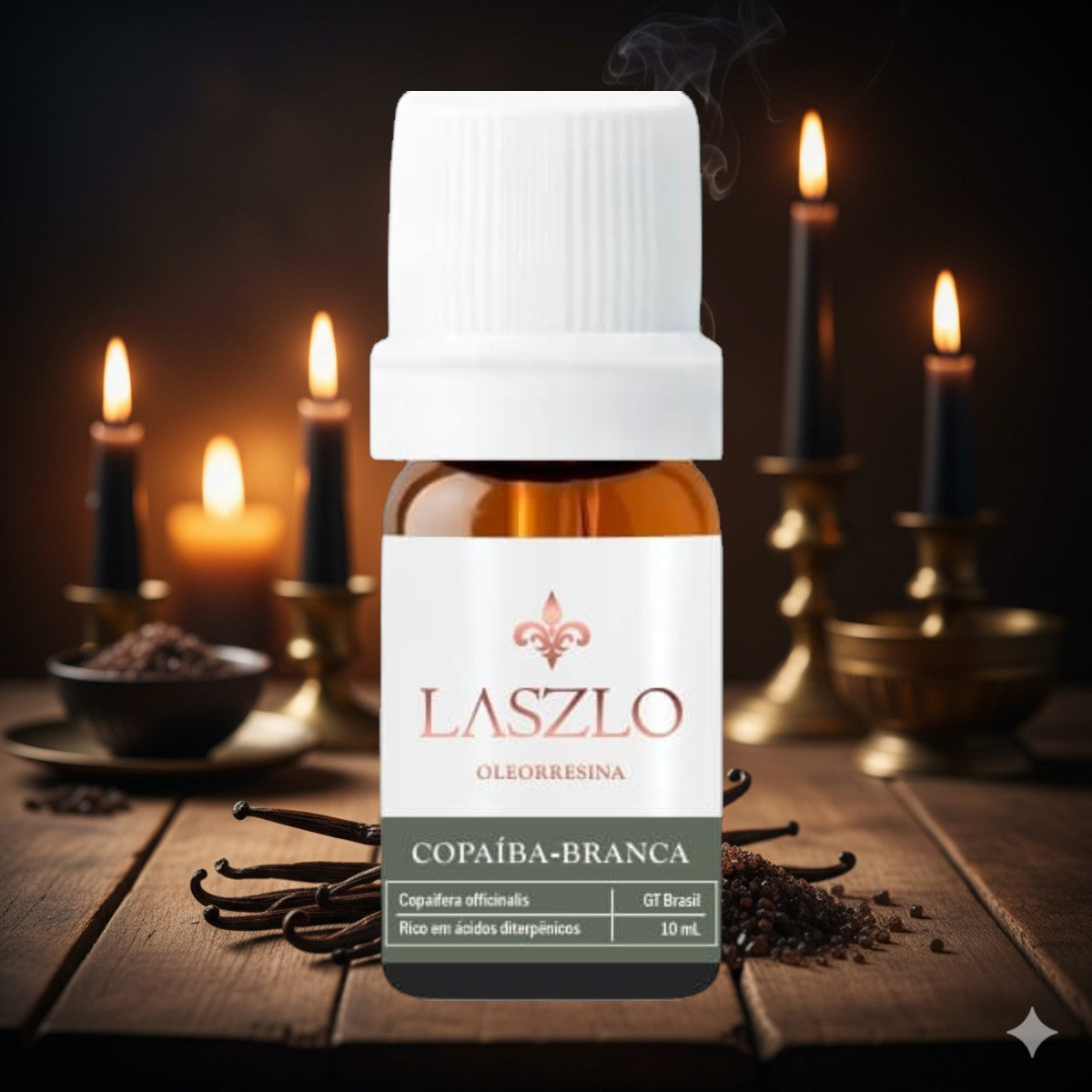 Oleorresina Copaíba-Branca GT Brasil Laszlo 10ml