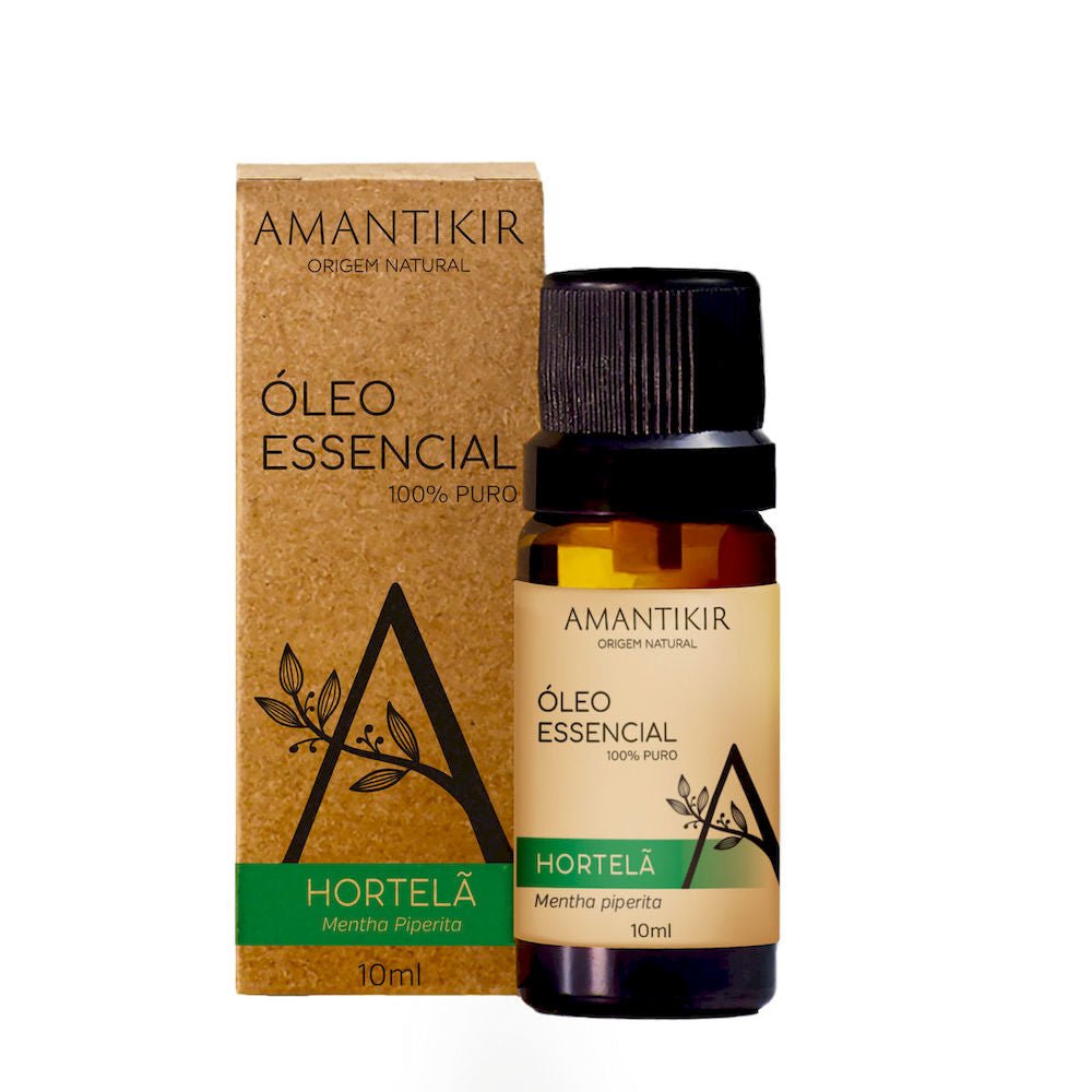 Kit Aromaterapia Essencial (Hortelã + Lavanda + Canela + Difusor)