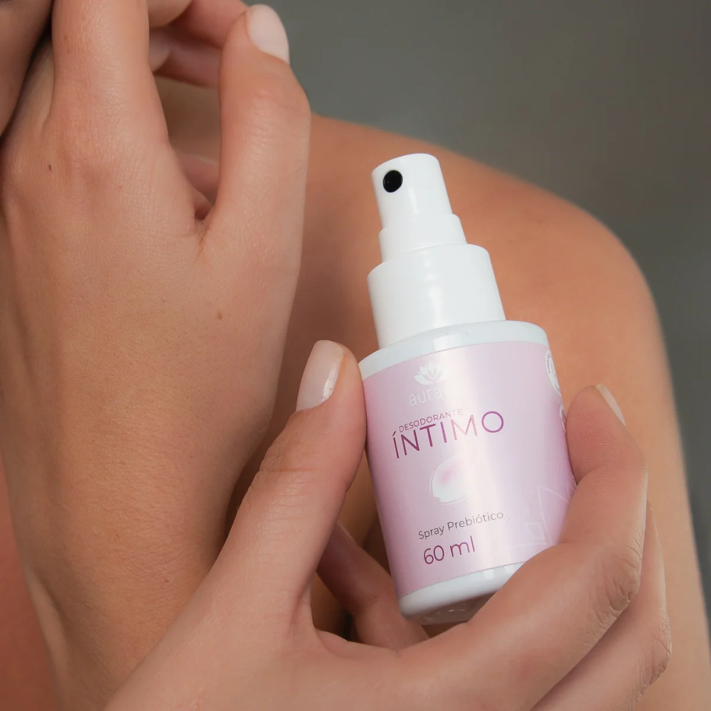 Desodorante Íntimo com Prebióticos - Natural e Vegano - 60ml