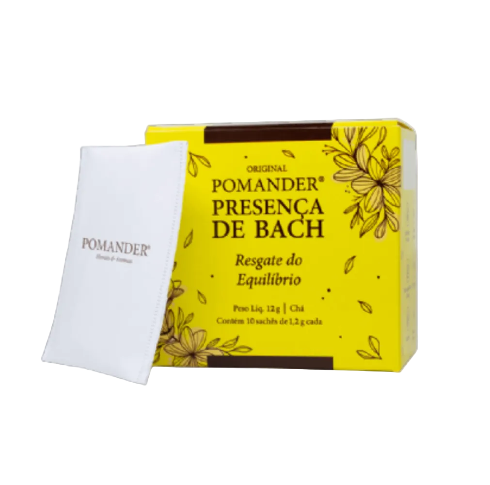 Pomander Chá Presença de Bach Resgate do Equilíbrio – 15g (10 sachês)
