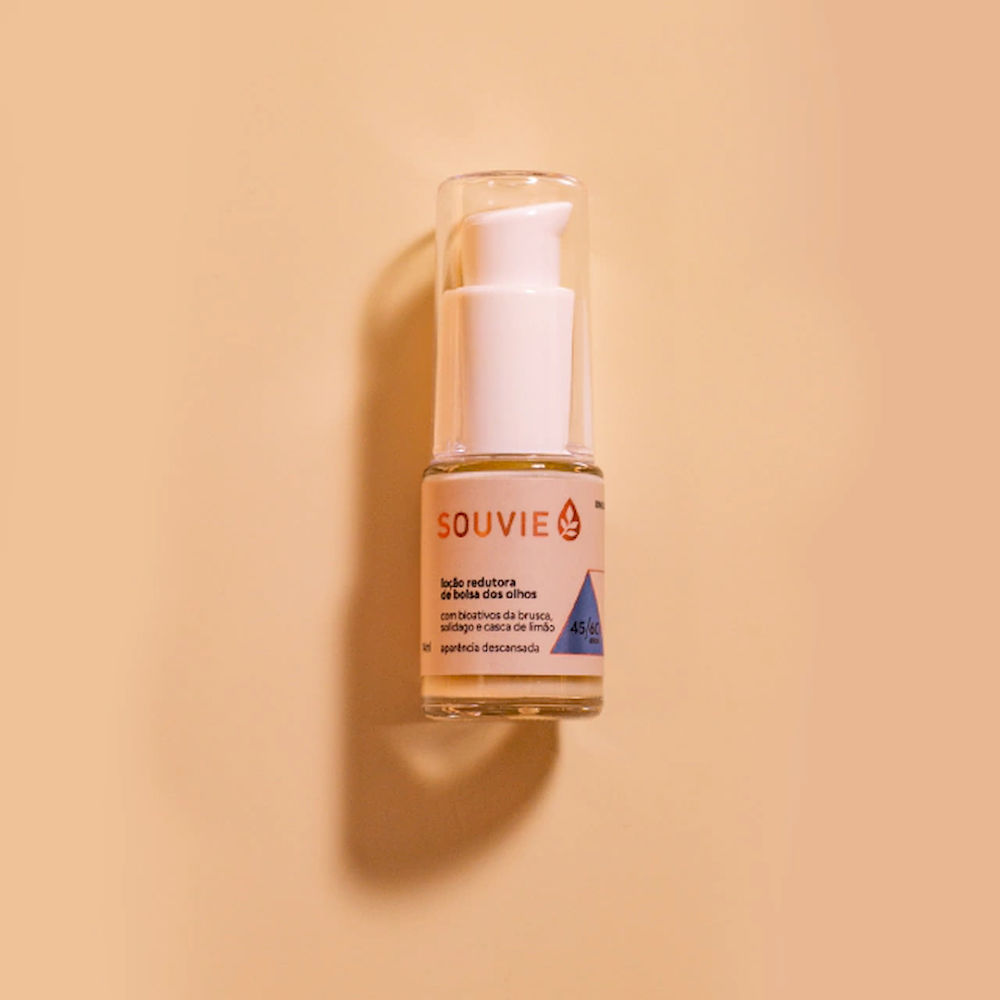 Loção Redutora de Bolsa dos Olhos 45+ Souvie 14ml