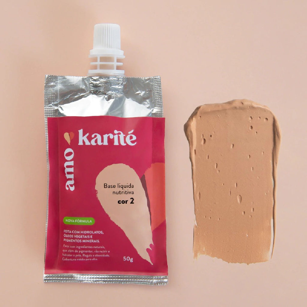 Base Liquida Nutritiva 50g Cor 2.0 - AmoKarité