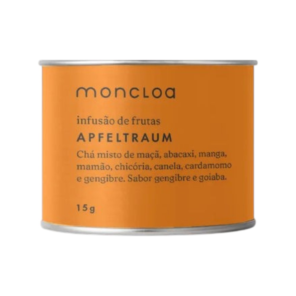 Chá Infusão de Frutas Apfeltraum Moncloa Mini Lata 15g