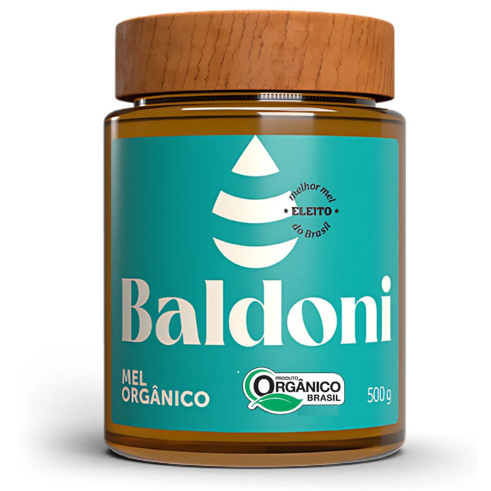 KIT DE 2 UNI - MEL BALDONI ORGANICO POTE 500g