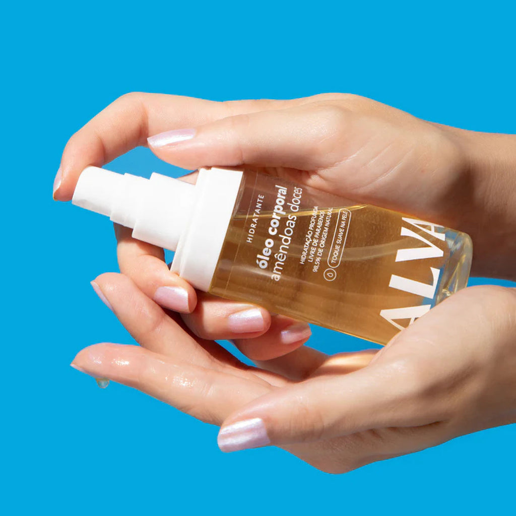 Óleo Corporal Hidratante de Amêndoa Doce Alva 100ml