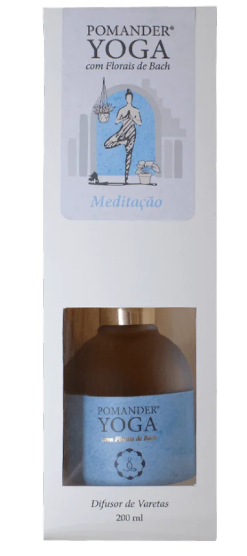 Pomander Yoga Meditação Difusor Varetas 200ML