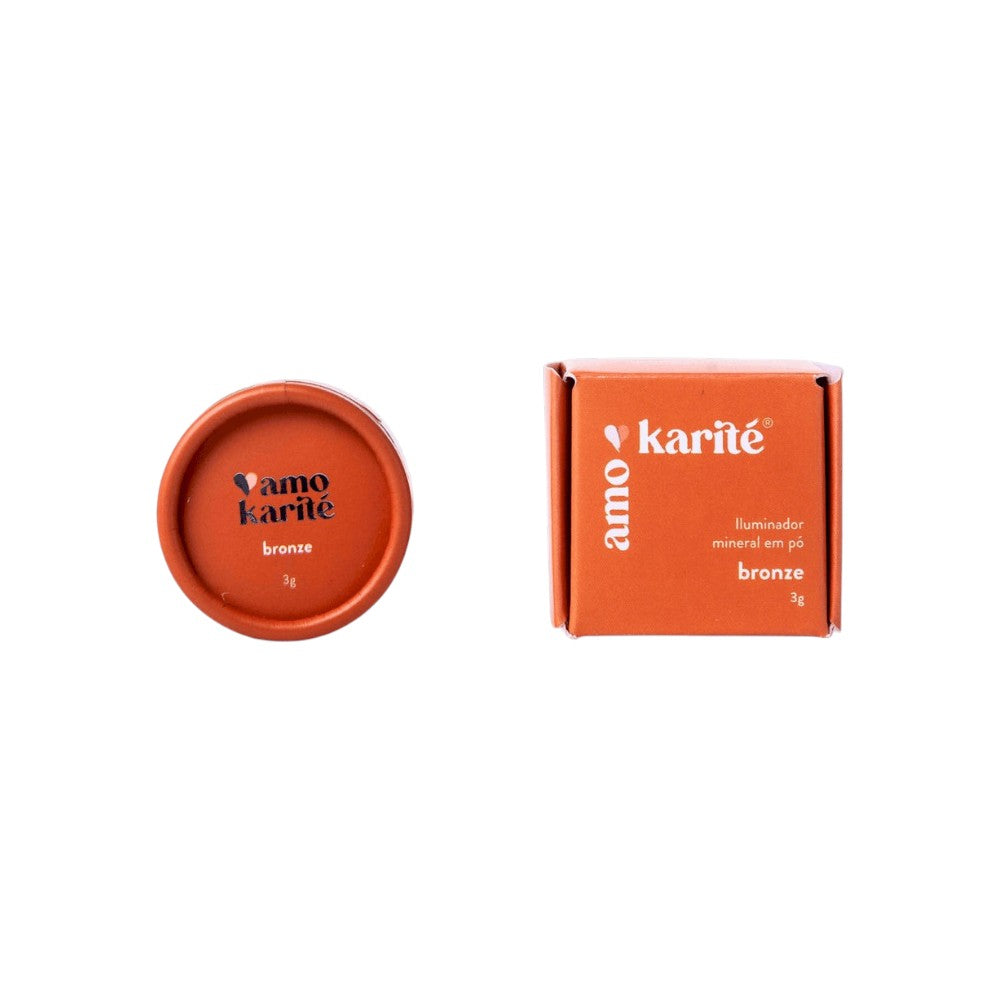Iluminador Mineral em Pó Bronze AmoKarité
