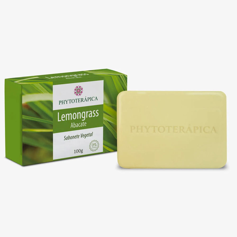 Sabonete Vegetal Lemongrass & Abacate Phytoterápica 100g