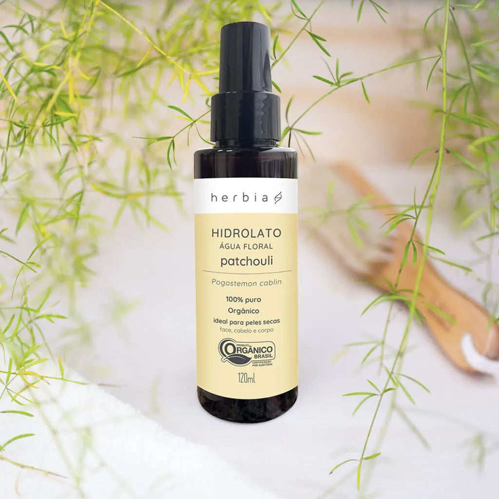 Hidrolato de Patchouli Orgânico Herbia 120ml