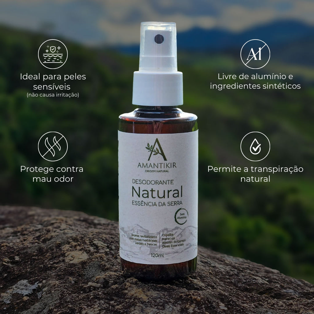 Desodorante Liquido Natural 120 ml - AMANTIKIR