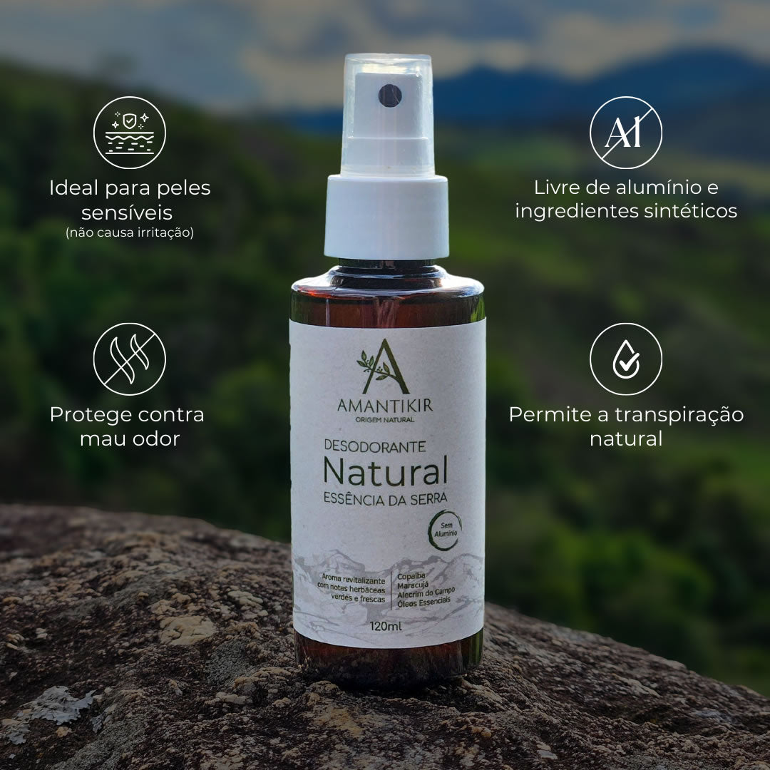 Desodorante Liquido Natural 120 ml - AMANTIKIR