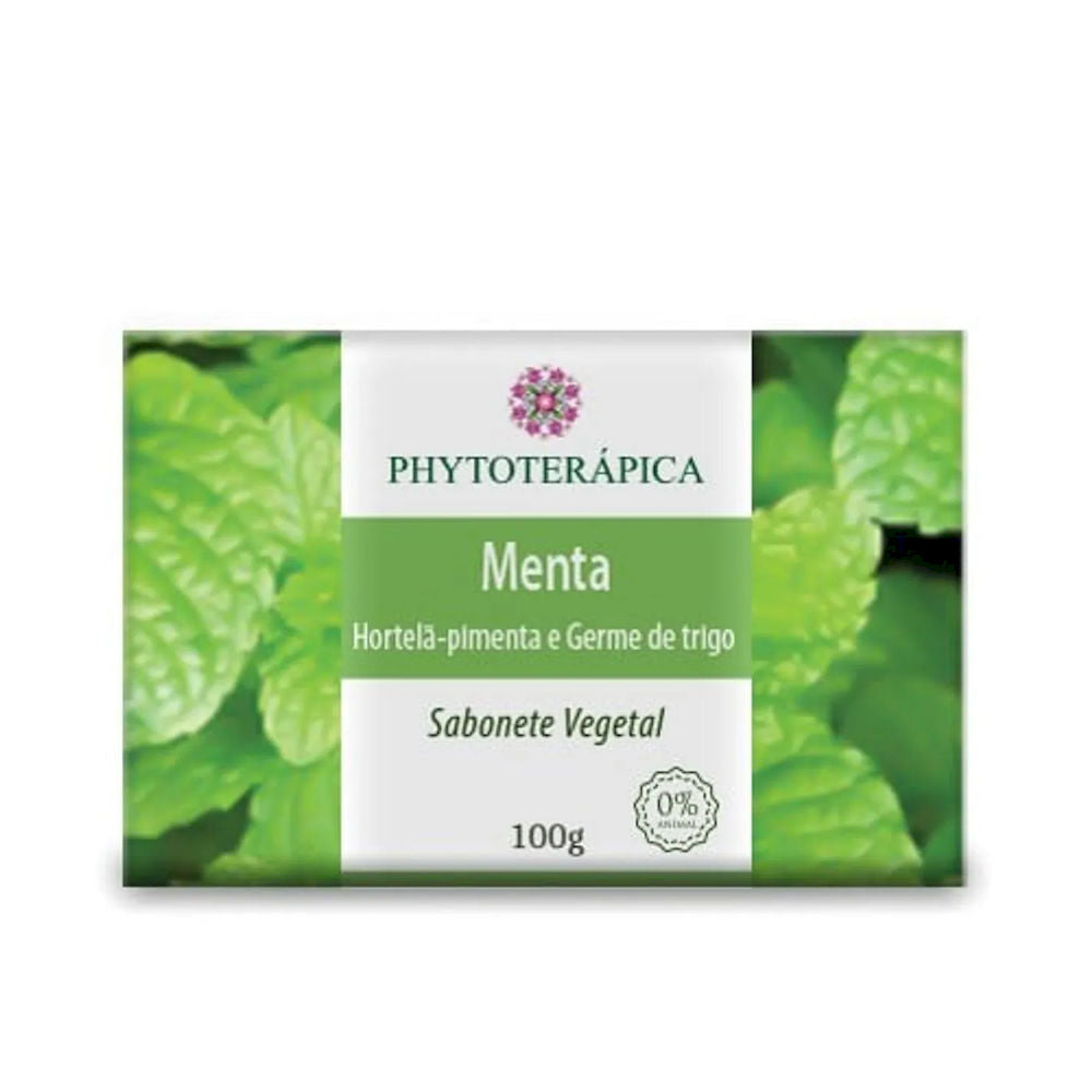 Sabonete Vegetal Menta & Germe de Trigo Phytoterápica 100g
